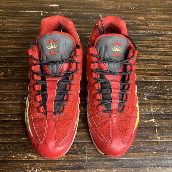 MENS NIKE AIR MAX 95 BALTIMORE HOME AWAY SNEAKERS CD7787 600 size 8 - Picture 4 of 7